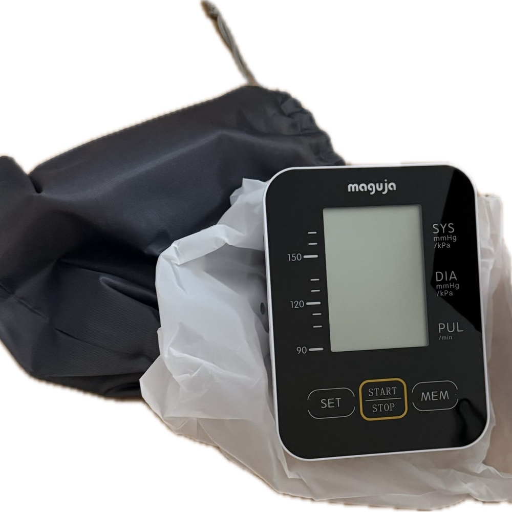 Arm Blood Pressure Monitor - White and Black